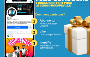  [JEU CONCOURS FACEBOOK] Gagne ton dossard pour le 10 km d’Houppeville ! 