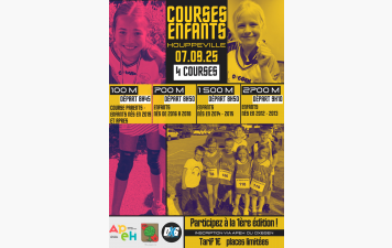  C’EST PARTI POUR LA 1ÈRE ÉDITION DES COURSES ENFANTS ! 
